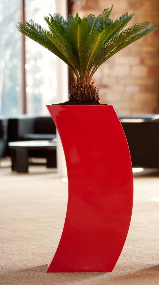 Arc Tall indoor Contemporary Planter in Reinforced Fibreglass